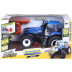 Maisto RC Farm Tractor New Holland s radlicí Modrý 1:16