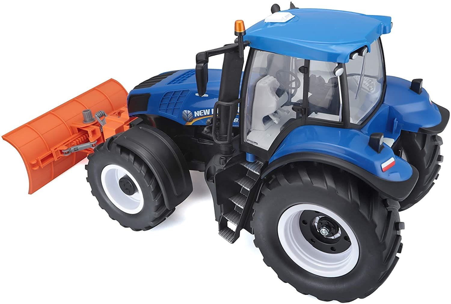 Maisto RC Farm Tractor New Holland s radlicí Modrý 1:16