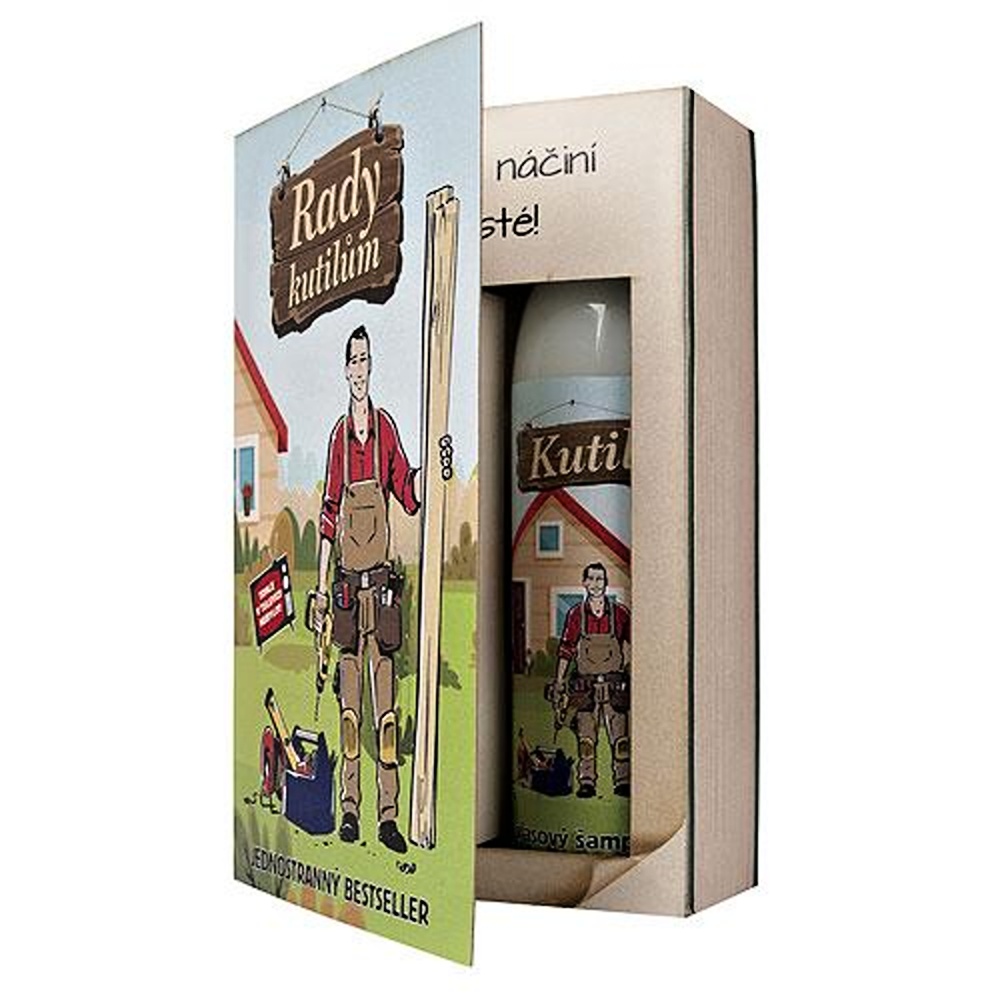 Bohemia Gifts Dárkové balení kosmetiky, Kniha pro kutily