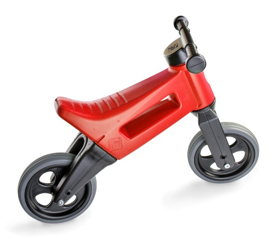Odrážedlo FUNNY WHEELS Rider Sport červené 2v1