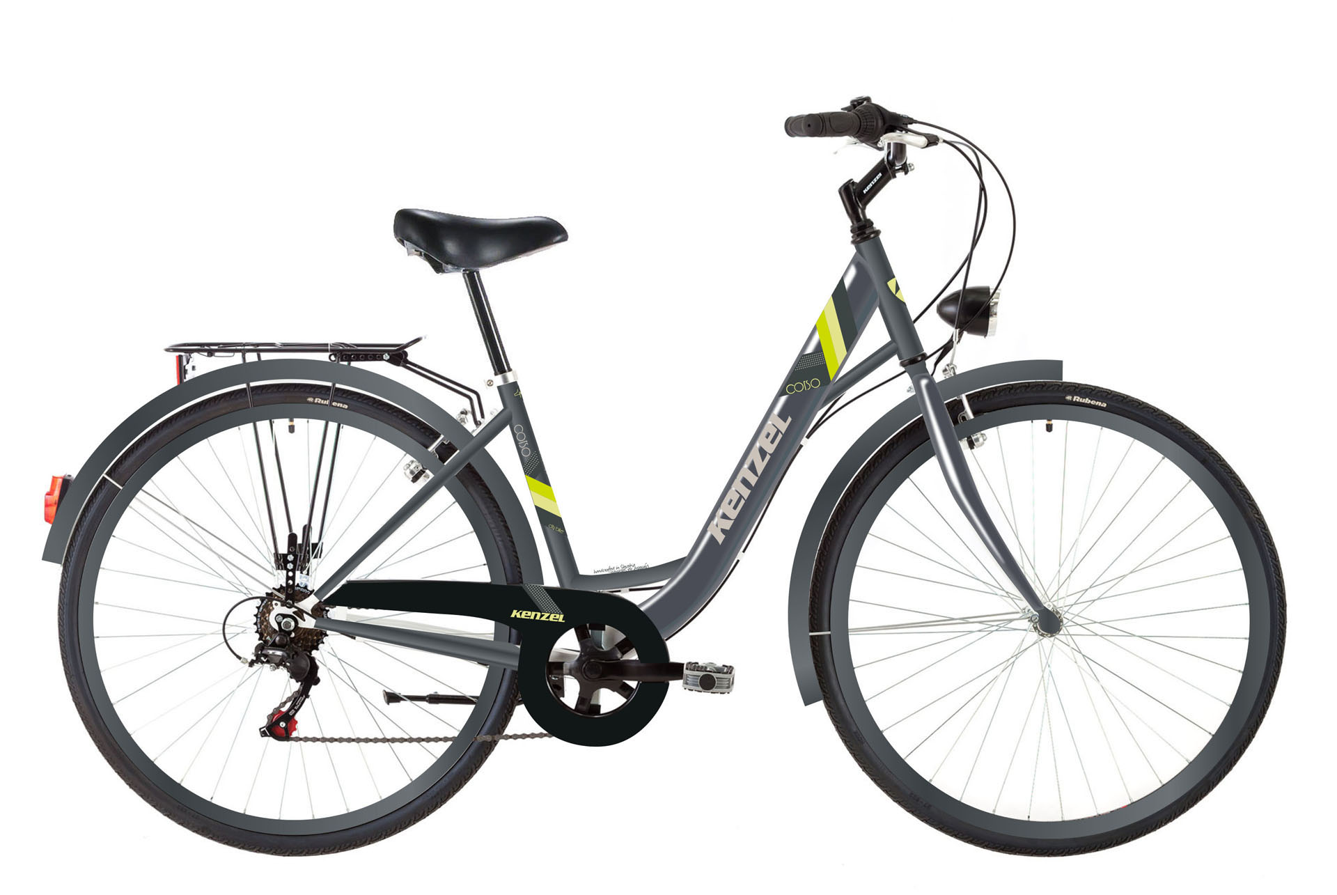 Kenzel Městské kolo Corso Royal 6spd 28" 2026 metalická