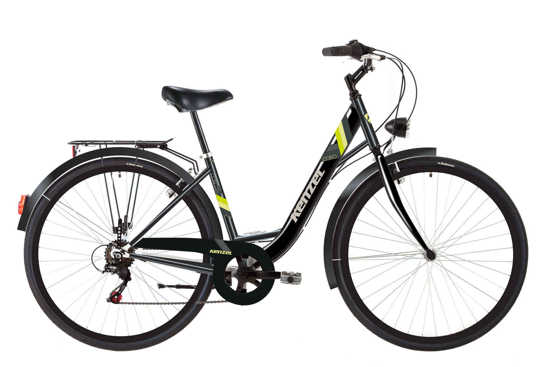 Kenzel Městské kolo Corso Royal 6spd 28" 2026 černé