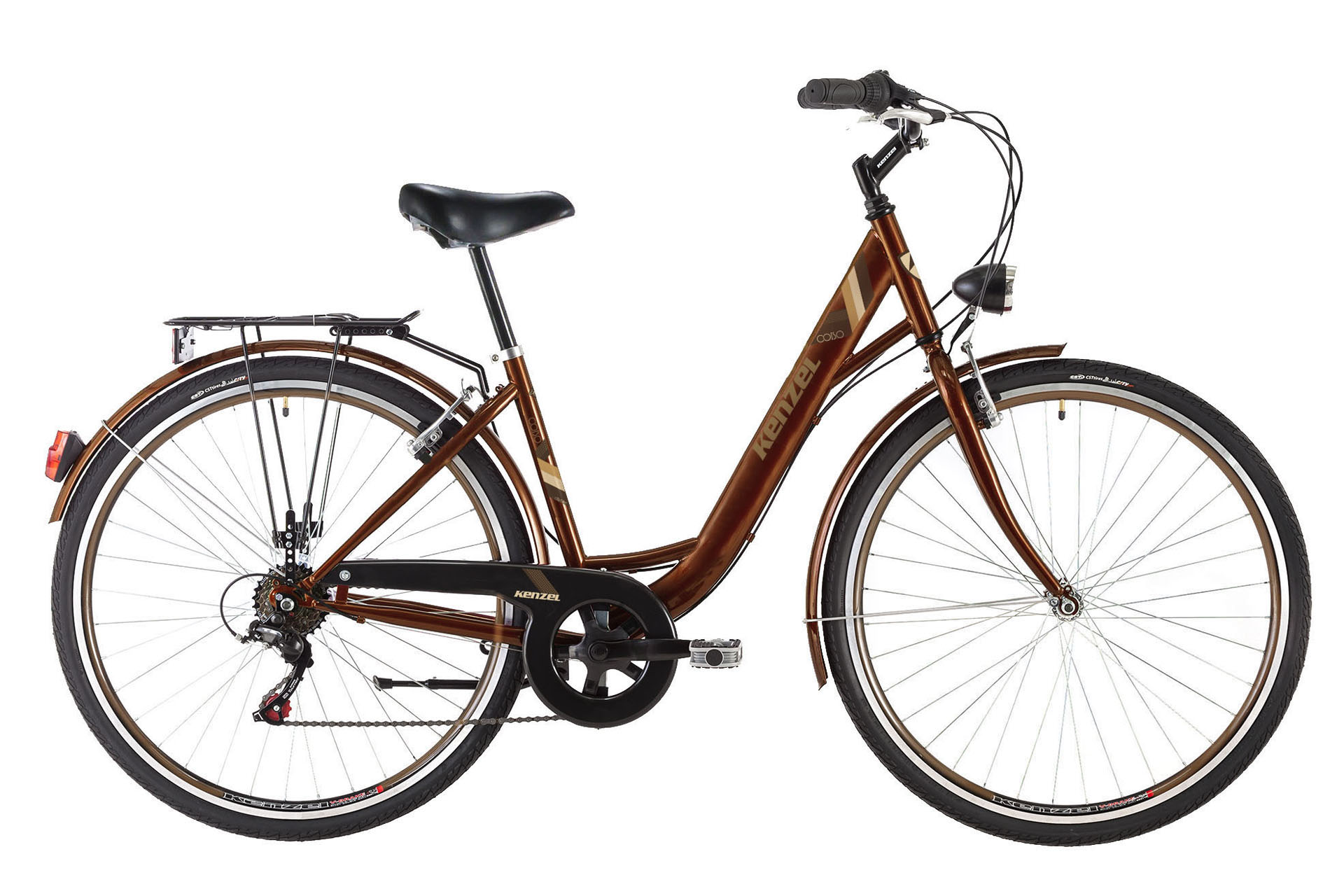 Kenzel Městské kolo Corso Royal 6spd 28" 2026 hnědé