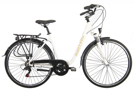Kenzel Městské kolo Siluet Royal 6spd 28" 2022 bílé