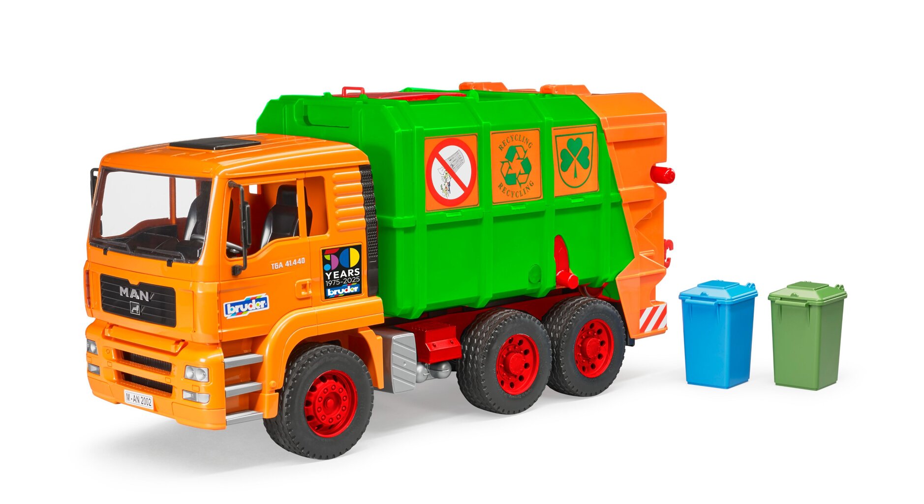 Bruder 1056 Popelářské auto MAN TGA
