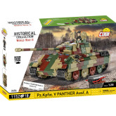 Cobi 2654 II WW Pz.Kpfw. V PANTHER Ausf. A, 1:28, 1152 kostek