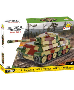 Cobi 2732 II WW PzKpfw VI B Tiger II Konigstiger, 1:48, 500 kostek