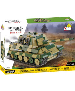 Cobi 2733 II WW Panzerjager Tiger Ausf B Jagdstiger, 1:48, 528 kostek