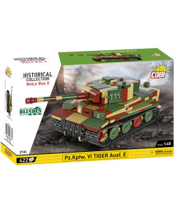 Cobi 2735 II WW Pz.Kpfw. VI Tiger Ausf. E, 2v1, 1:48, 422 kostek