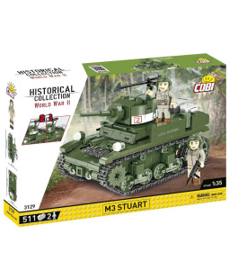 COBI 3129 II WW M3 Stuart, 1:35, 511 kostek
