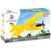 Cessna 172 Skyhawk, žlutá, 1:48, 160 kostek