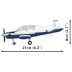 Cobi 26624 Beechcraft T-6 Texan II, 1:48, 197 kostek