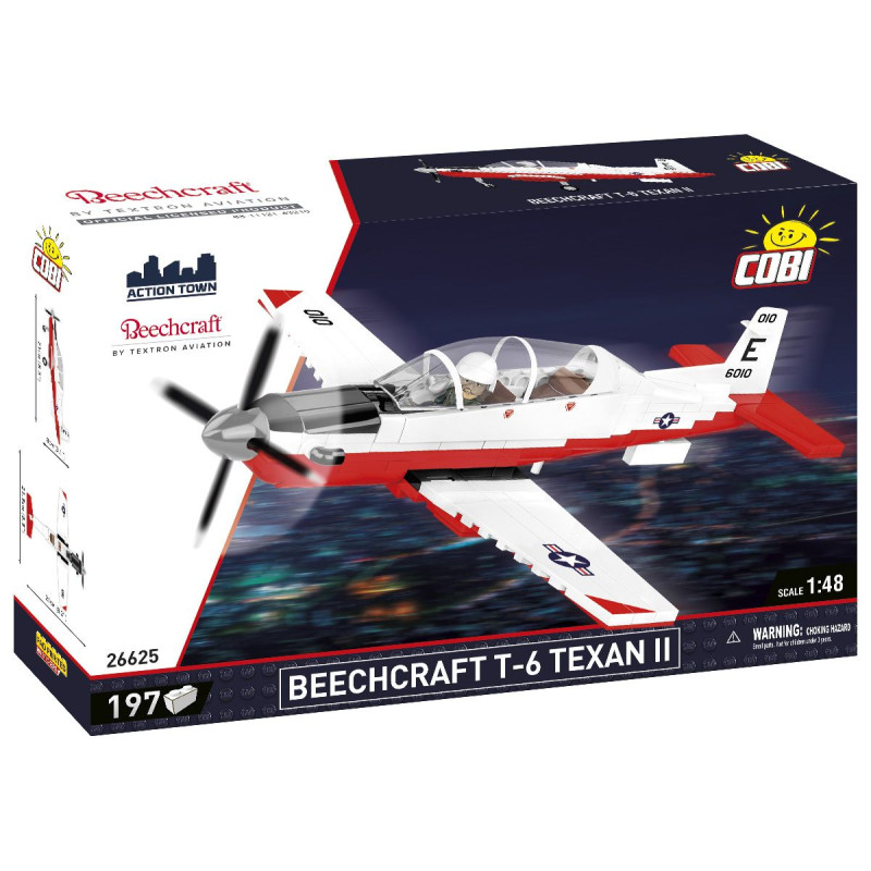 Cobi 26625 Beechcraft T-6 Texan II, 1:48, 197 kostek