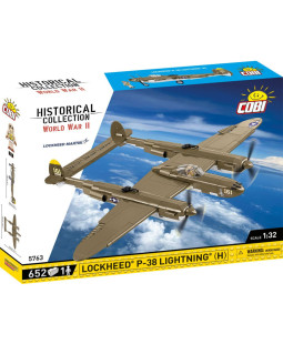 Cobi 5763 Bombardér Lockheed P-38 Lightning (H), 1:32, 652 kostek