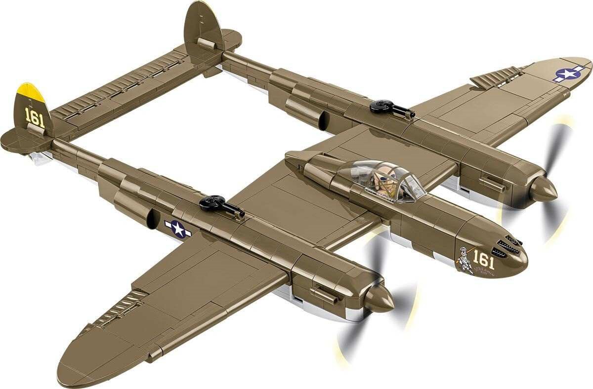 Cobi 5763 Bombardér Lockheed P-38 Lightning (H), 1:32, 652 kostek