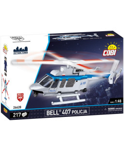 Cobi 26626 Bell 407 Policie, 1:48, 217 kostek