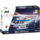 Cobi 26626 Bell 407 Policie, 1:48, 217 kostek