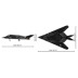 Cobi 5903 Armed Forces Lockheed F-117 Nighthawk, 1:48, 795 kostek, 1 figurka