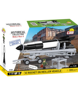 COBI 3120 II WW Raketa V2 na podvozku Meiller, 1:35, 1191 kostek