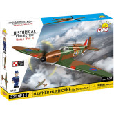 COBI 5762 II WW Hawker Hurricane No 302 Sqn. RAF, 1:32, 375 kostek
