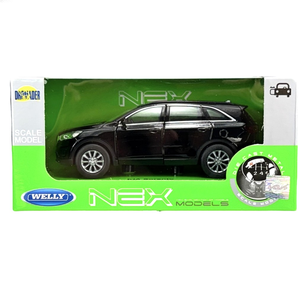 Welly Kia Sorento Black 1:34-39