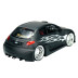 Welly MOQ Peugeot 206 tuning, mat Black 1:24