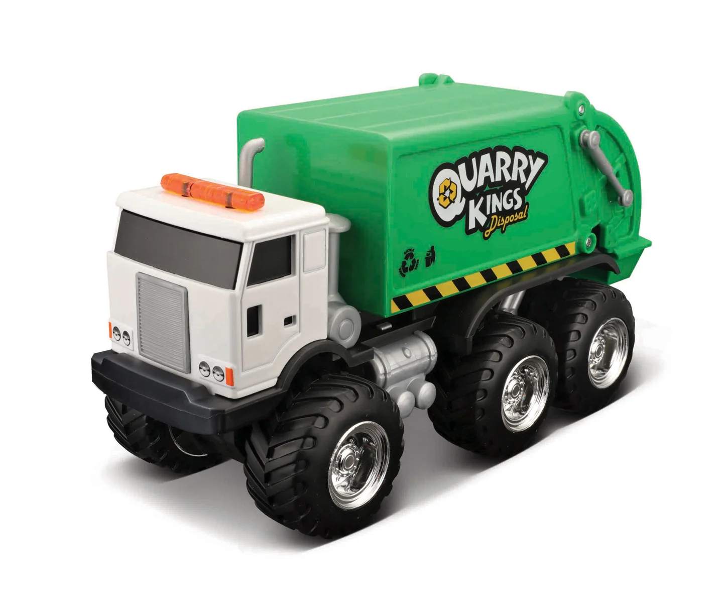 Maisto Builder Zone Quarry monsters, užitkové vozy, popelářský vůz