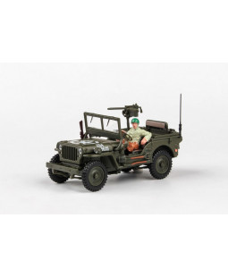 Cararama Ton Military Vehicle With Gun - US Version 21:43