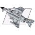 COBI 5897 Armed Forces F-4 Phanthom II, 1:48, 703 kostek