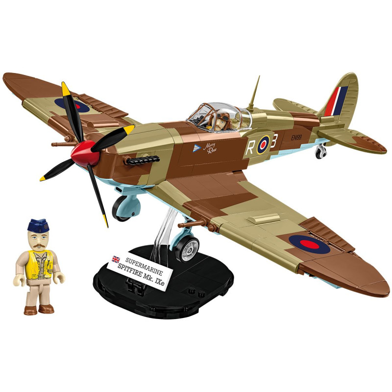 COBI 5764 II WW Supermarine Spitfire Mk. IXe, 1:32, 364 kostek