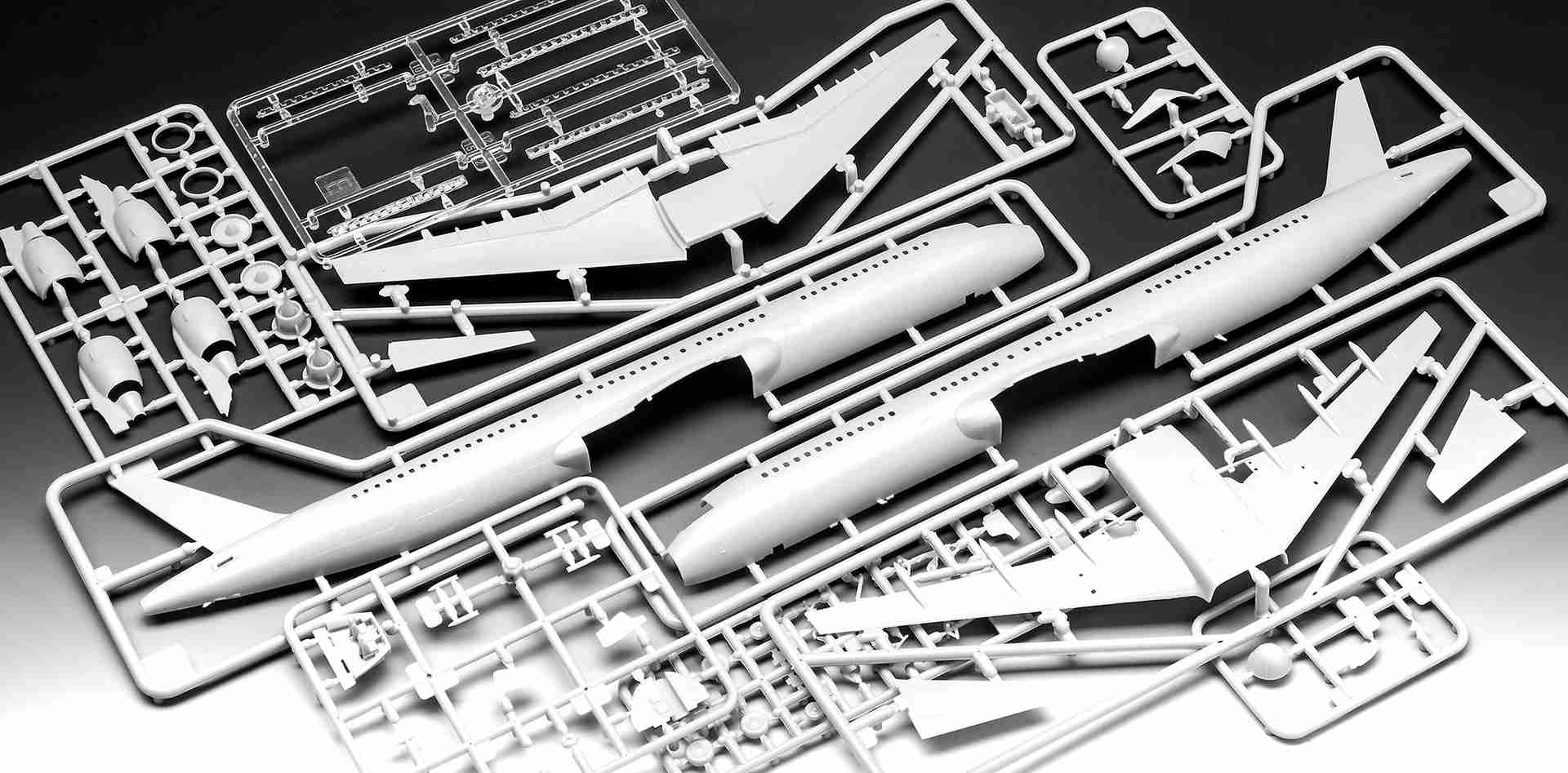 Plastic ModelKit letadlo 03773 Airbus A350-900 Turkish Airlines (1:144)