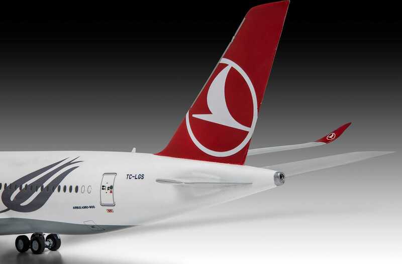 Plastic ModelKit letadlo 03773 Airbus A350-900 Turkish Airlines (1:144)