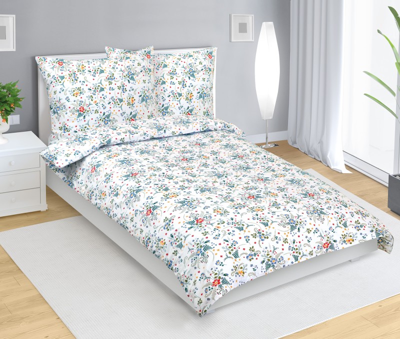 Bellatex Povlečení bavlna, Pomněnka - 140x220, 70x90cm