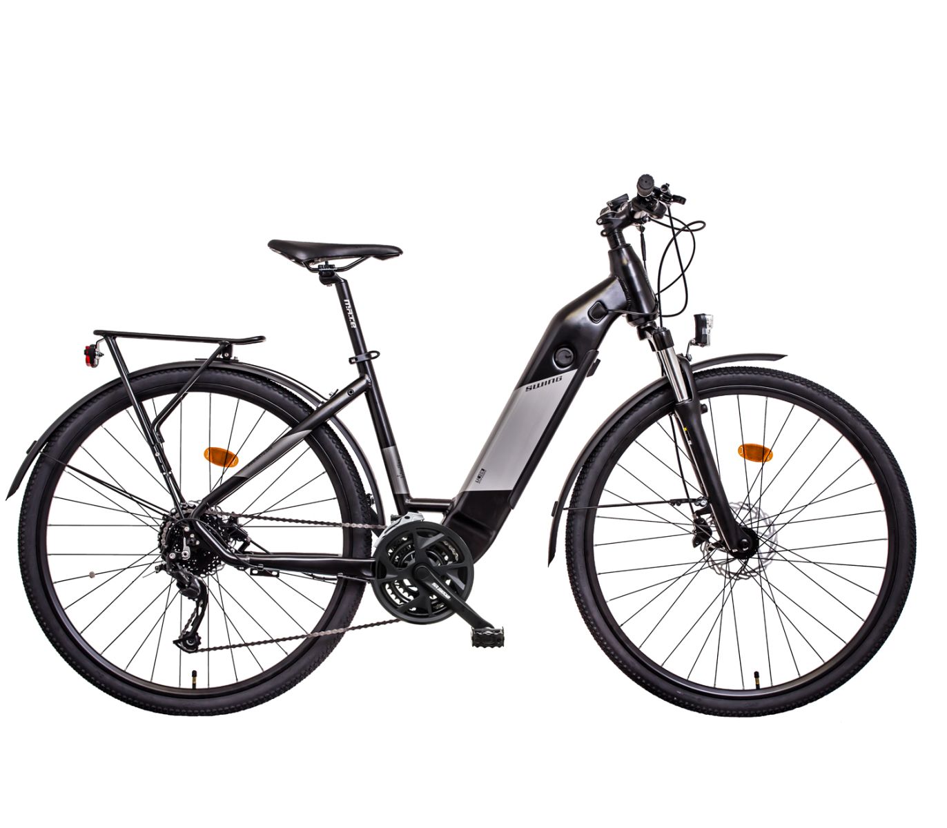 Mayo e-XR Swing Tour D, zadní motor, 36V/17,5Ah, černo-šedé