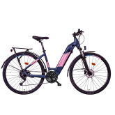 Mayo e-XR Swing Tour D, zadní motor, 36V/17,5Ah, petrolejově-ružové