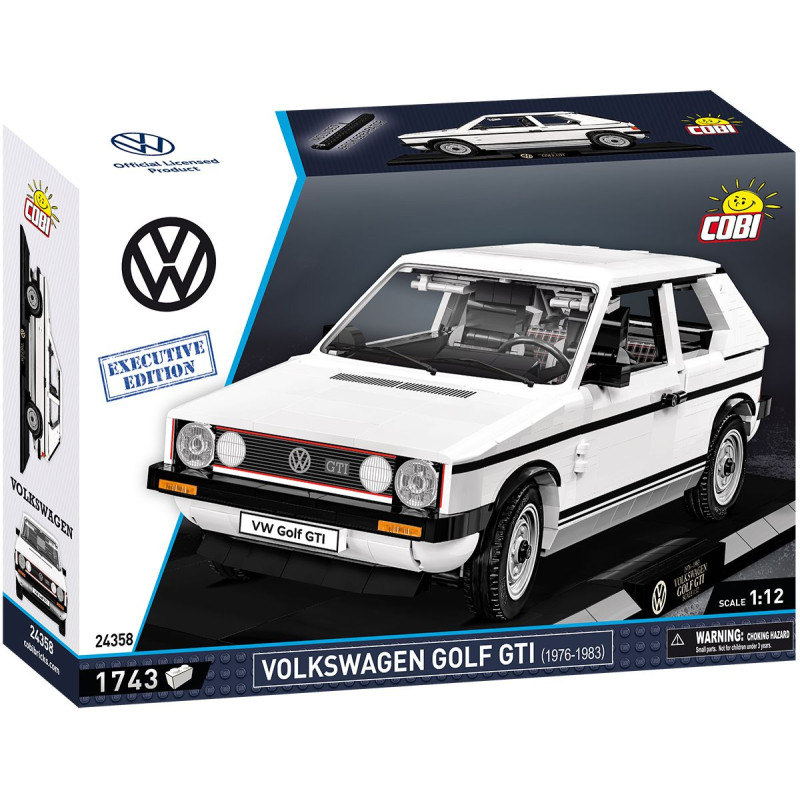 COBI 24358 Volkswagen Golf GTI (1976-1983), 1:12, 1743 kostek