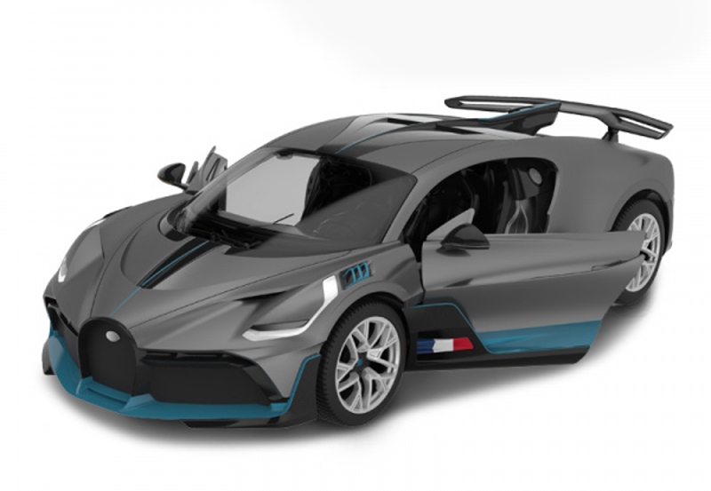 Rastar Bugatti Divo RC auto, Šedé 1:14
