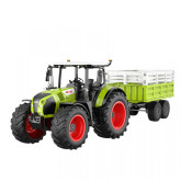 Fleg Traktor CLAAS na dálkové ovládání s přívěsem, 22cm, 1:24