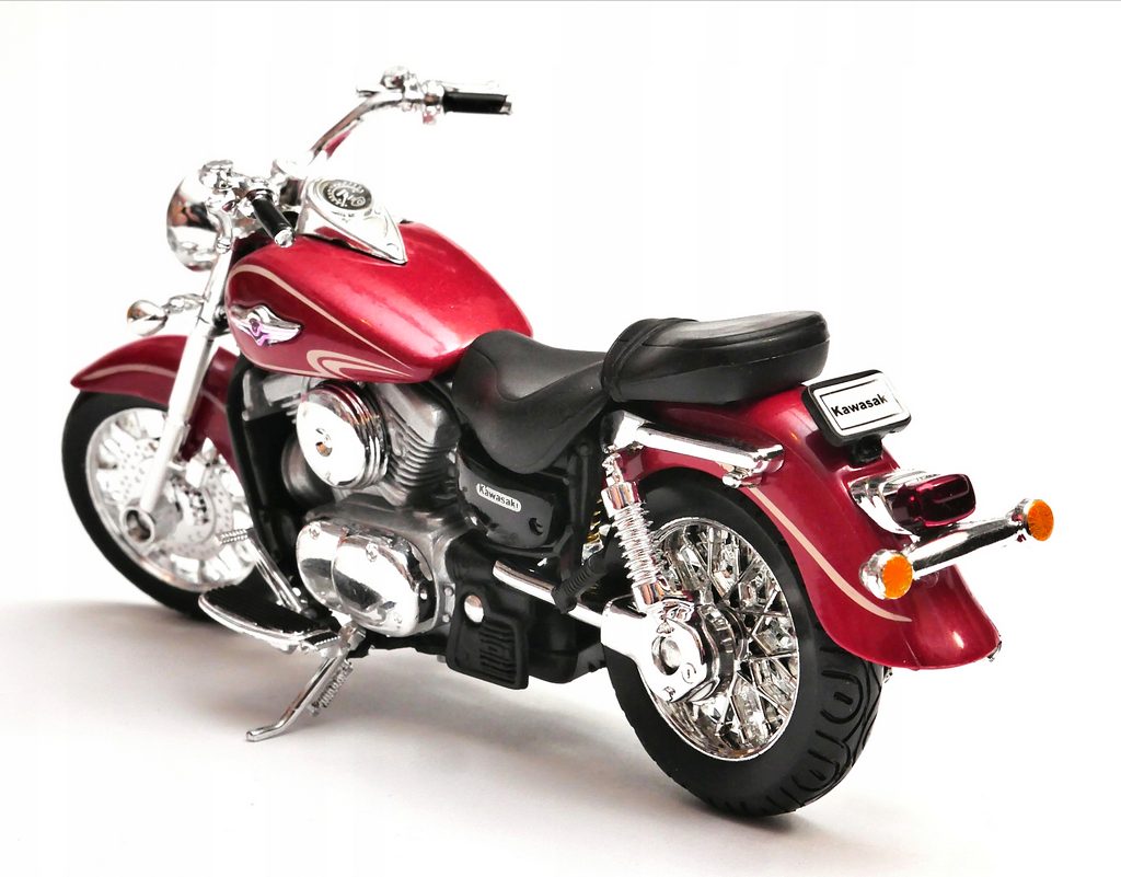 Welly Kawasaki 2002 Vulcan 1500 Mean Streak (red) 1:18