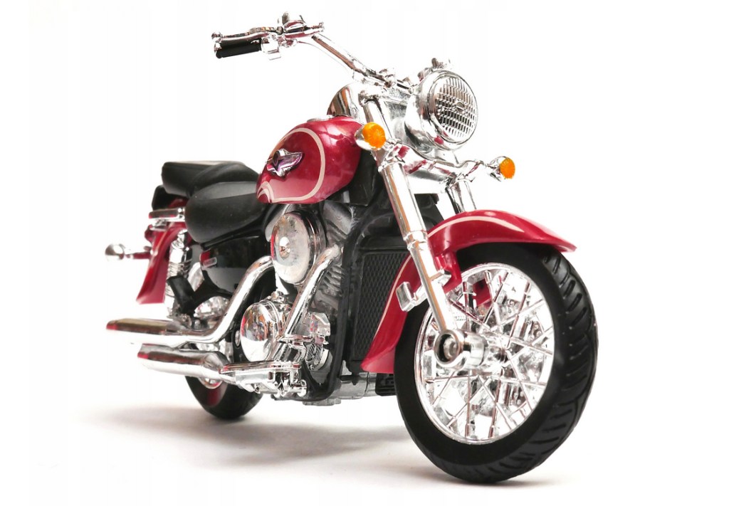 Welly Kawasaki 2002 Vulcan 1500 Mean Streak (red) 1:18