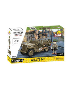 Cobi 3133 II WW Willys MB, 1:35, 132 kostek