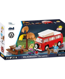 Cobi 24616 Volkswagen T2a Camper, 1:35, 272 kostek