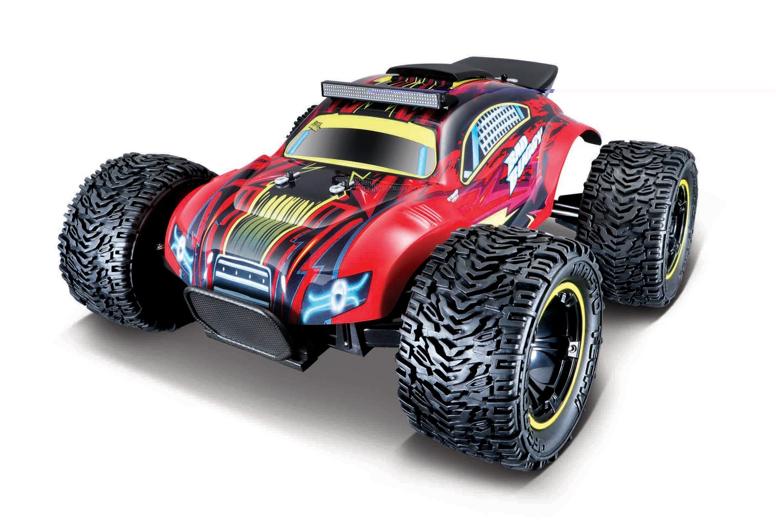 Maisto Tech RC Bad Buggy, červená 2,4 GHz, USB