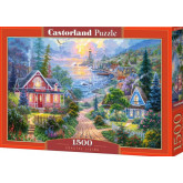 Puzzle Castorland 1500 dílků - Život na pobřeží