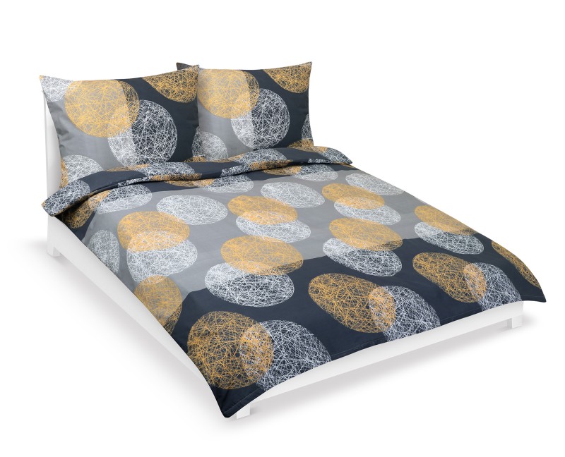 Bellatex Povlečení bavlna na dvoudeku, Koule - 1ks 180x200, 2ks 70x90cm
