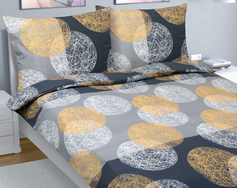 Bellatex Povlečení bavlna na dvoudeku, Koule - 1ks 220x200, 2ks 70x90cm