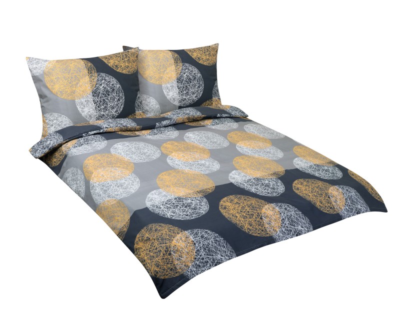 Bellatex Povlečení bavlna na dvoudeku, Koule - 1ks 240x200, 2ks 70x90cm