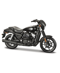 Maisto Motocykl - 2015 Harley-Davidson Street 750, matně černá, 1:18