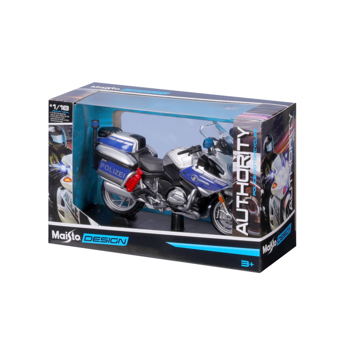 Maisto Policejní motocykl BMW R 1200 RT (Eur ver. - GE), 1:18