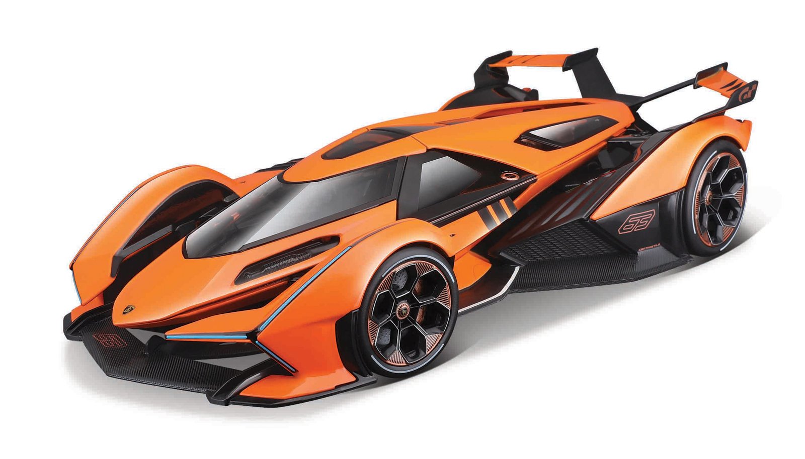Maisto Lamborghini V12 Vision Gran Turismo, oranžová, 1:18